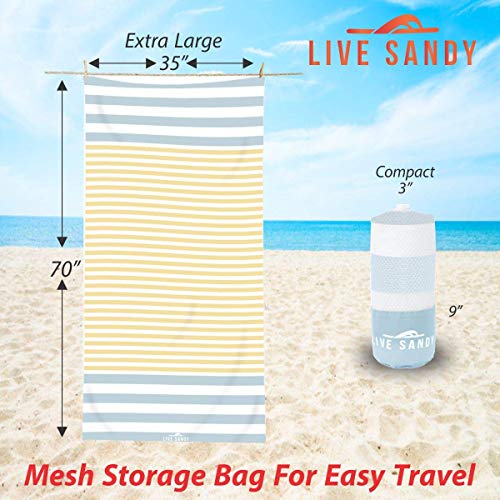 Seaside - Quick Dry Towel - Live Sandy