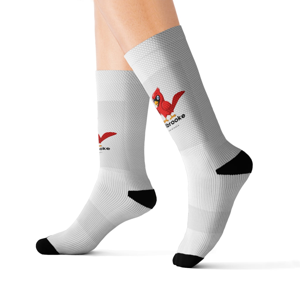 Cardinals Sublimation Socks - Live Sandy