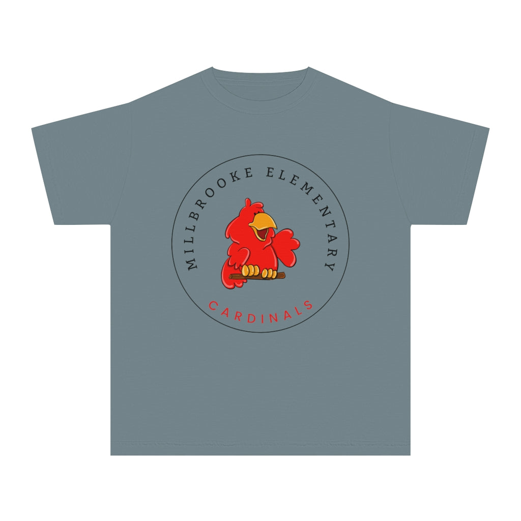 Cardinals Youth Midweight Tee- Comfort Colors - Live Sandy